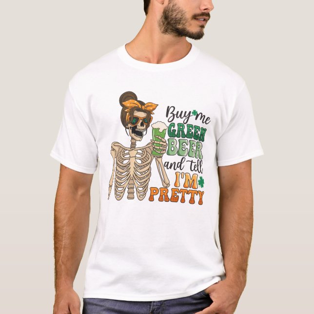 Buy Me Green Beer | St. Patrick's Day T-Shirt (Front)
