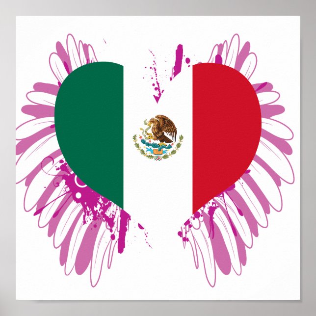 Buy Mexico Flag Poster (Front)