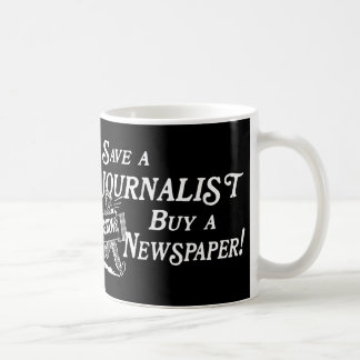 Buy Newspaper Save Journalist Mug