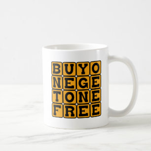Buy One Get One Free, Pregnant With Twins Coffee Mug