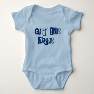Buy One Get One Free- Twins (boys) Baby Bodysuit