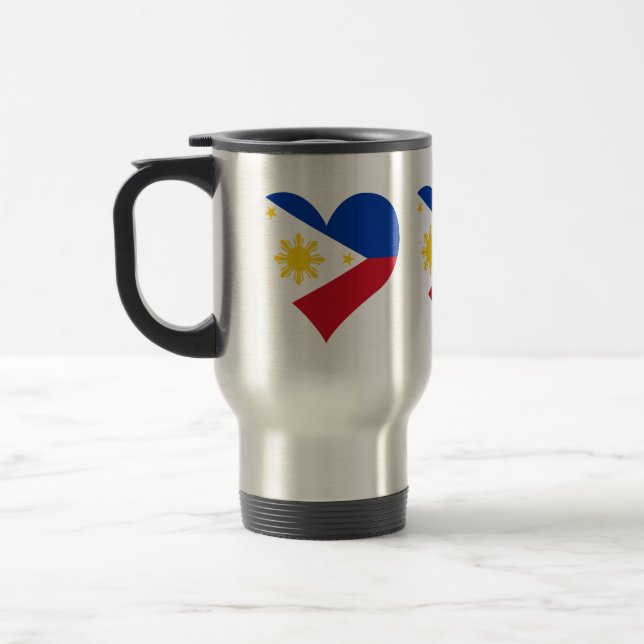Buy Philippines Flag Travel Mug (Left)
