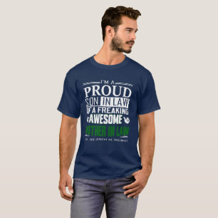 Buy Proud Son In Law Of Awesome Mom In Law T-Shirt
