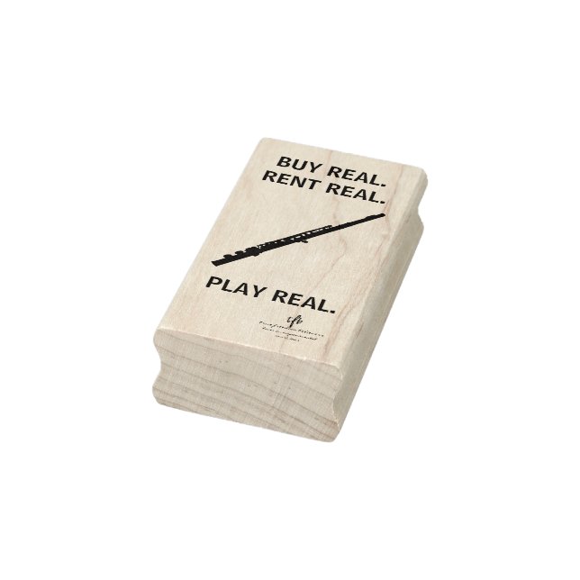 Buy Real Flute Musical Instrument Tech Rubber Stamp (Stamp)