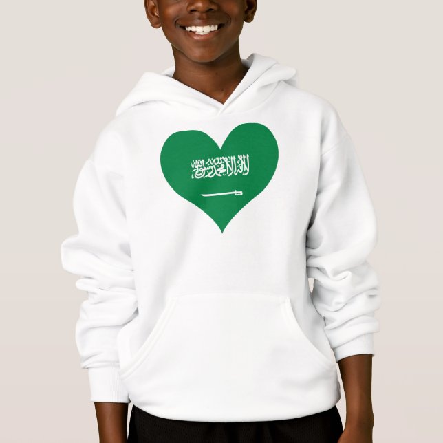Buy Saudi Arabia Flag Hoodie (Front)