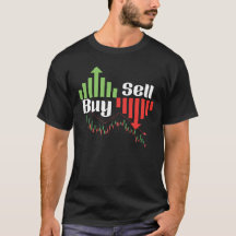 Buy Sell Stock Market Trading Chart Tee