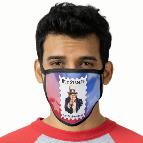 Buy Stamps Save The Post Office Face Mask