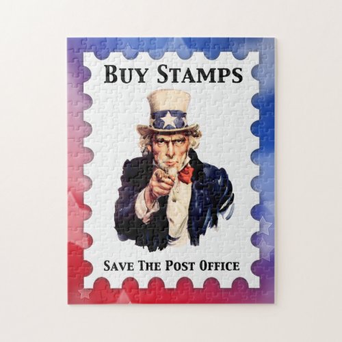 Buy Stamps Save The Post Office Jigsaw Puzzle
