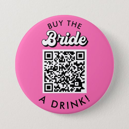BUY The Bride A Drink QR Code Button
