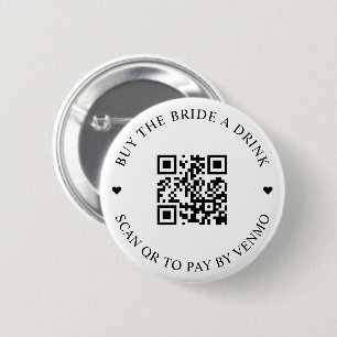 Buy The Bride A Drink QR Code Button