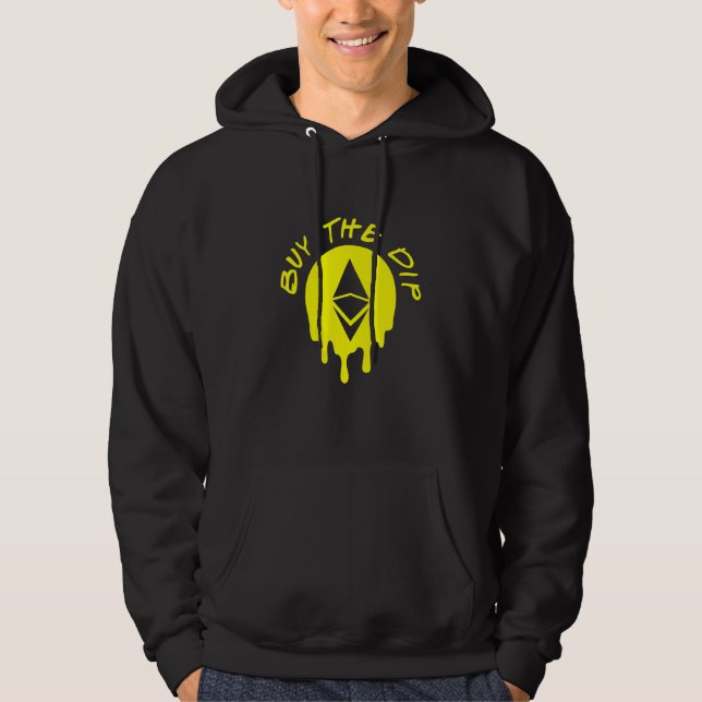 Buy The Dip Ethereum Eth Btfd Hodl Bitcoin Crypto  Hoodie (Front)