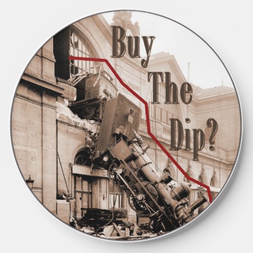 Buy The Dip Stock Market Humor Wireless Charger
