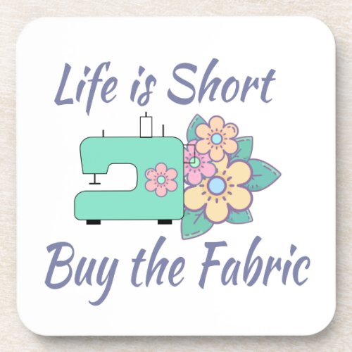 Buy the Fabric sewing quilting crafts Beverage Coaster