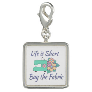 Buy the Fabric, sewing, quilting, crafts Charm
