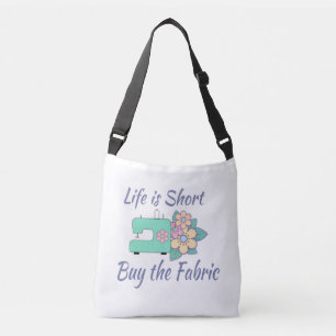 Buy the Fabric, sewing, quilting, crafts Crossbody Bag