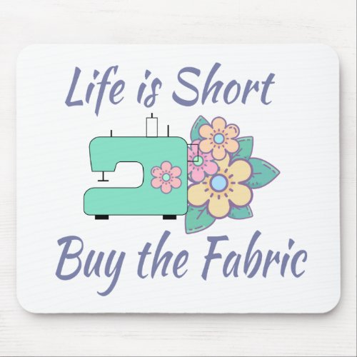 Buy the Fabric sewing quilting crafts Mouse Pad