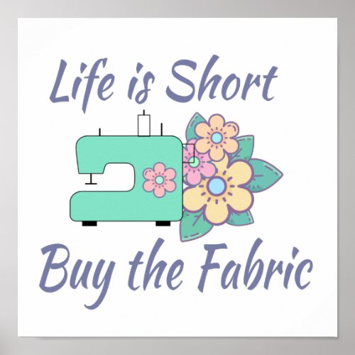 Buy the Fabric sewing quilting crafts Poster
