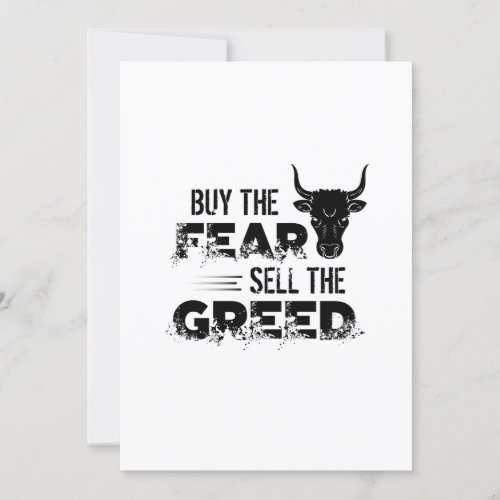 Buy The Fear Sell The Greed Trader Invitation