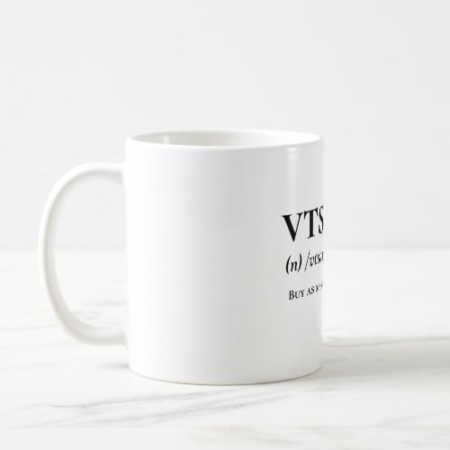 Buy The Latte _ VTSAX Fire Money Nerd Mug
