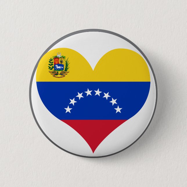 Buy Venezuela Flag Button (Front)