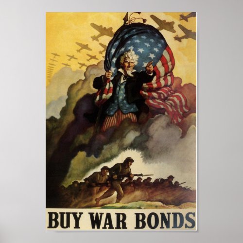 Buy War Bonds Poster