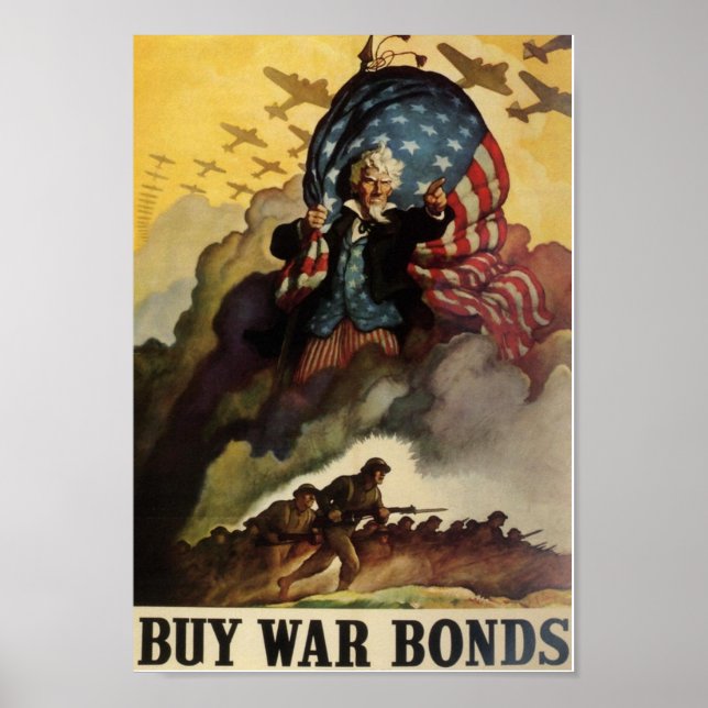 Buy War Bonds Poster (Front)