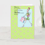 Buy yourself something Birthday card<br><div class="desc">Honey,  I truly believe buying one's self something fabulous for their birthday is key because that way you're being kind to yourself  n' getting something you want all at the same time! A bright,  happy card for a friend who "gets it" when it comes to Fabbity-Fab' Vanity women humor!</div>