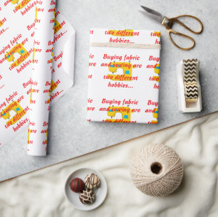 Buying and Sewing Wrapping Paper