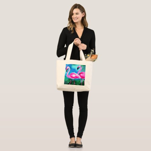 Buying bags ecobag with Flemish bird Large Tote Bag