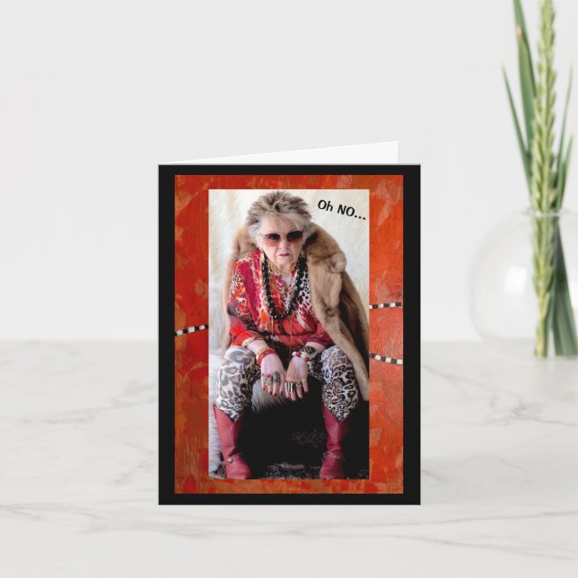 Buying organic donuts card (Front)