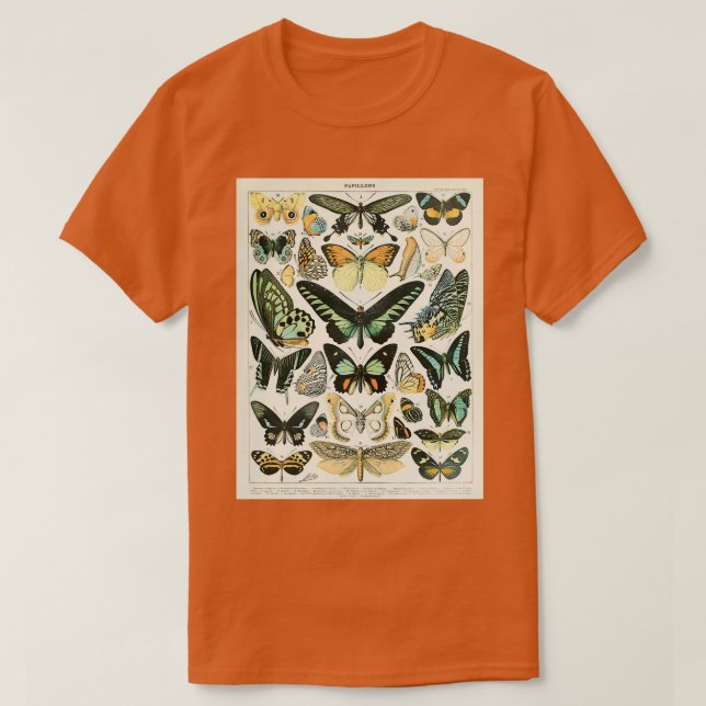 Buytterflys Illustration T-Shirt (Design Front)
