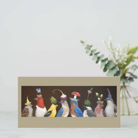 Buzz and Lulu photo card (Standing Front)