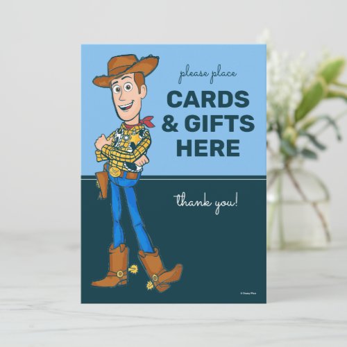 Buzz and Woody Baby Shower Invitation