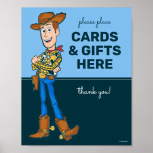 Buzz and Woody Baby Shower Poster