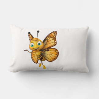 "Buzz & Bliss: The Enchanting Honeybee Pillow" Lumbar Pillow