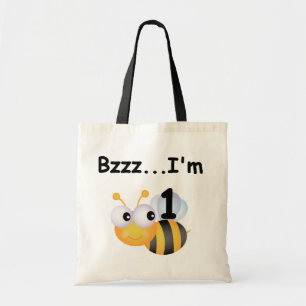 Buzz Bumblebee 1st Birthday T-shirts and Gifts Tote Bag