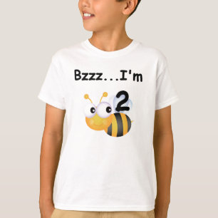 Buzz Bumblebee 2nd Birthday T-shirts and Gifts