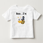 Buzz Bumblebee 2nd Birthday T-shirts And Gifts at Zazzle