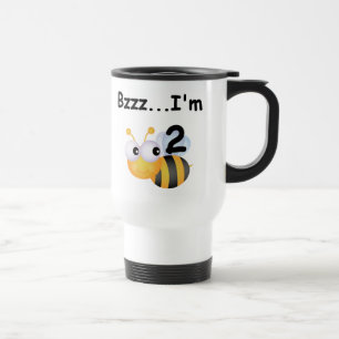 Buzz Bumblebee 2nd Birthday T-shirts and Gifts Travel Mug