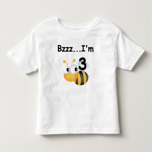 Buzz Bumblebee 3rd Birthday T_shirts and Gifts