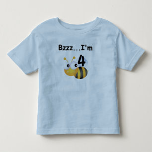 Buzz Bumblebee 4th Birthday T-shirts and Gifts