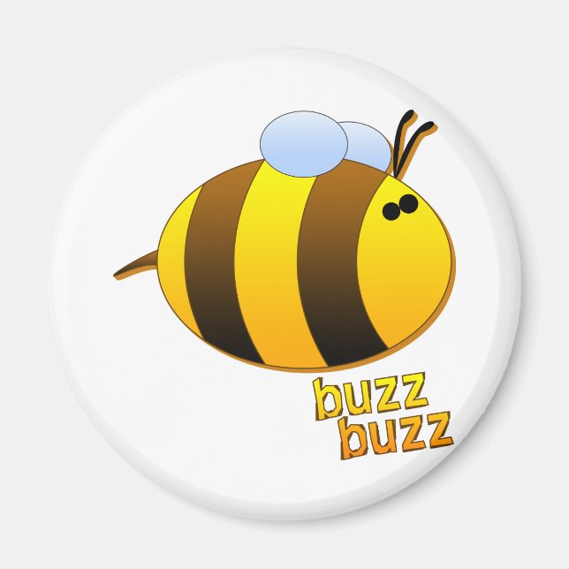 Buzz Buzz the Bumblebee Magnet (Front)