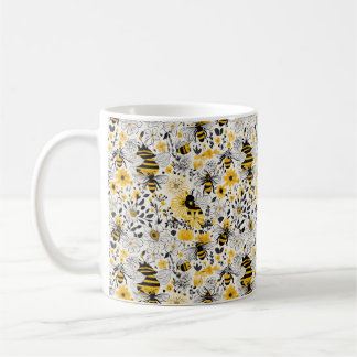 Buzz: Daisy and Bee Delight Coffee Mug