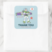 Buzz Lightyear Birthday Thank You