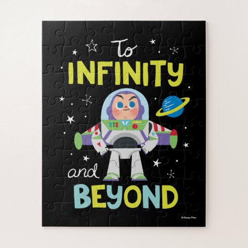 Buzz Lightyear Cartoon  To Infinity and Beyond Jigsaw Puzzle