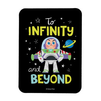 Buzz Lightyear Cartoon | To Infinity and Beyond Magnet