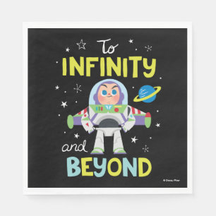 Buzz Lightyear Cartoon To Infinity and Beyond Napkins