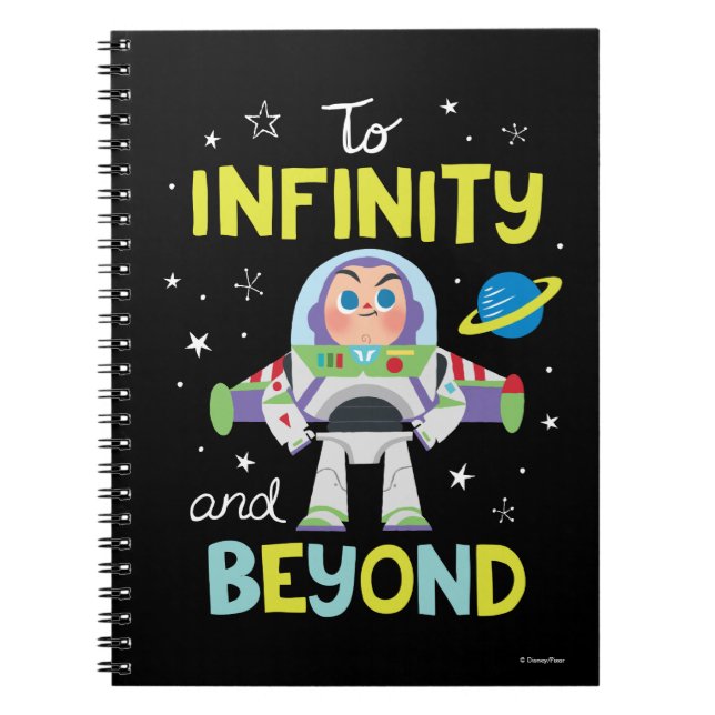 Buzz Lightyear Cartoon | To Infinity and Beyond Notebook (Front)