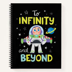 Buzz Lightyear Cartoon To Infinity and Beyond Notebook