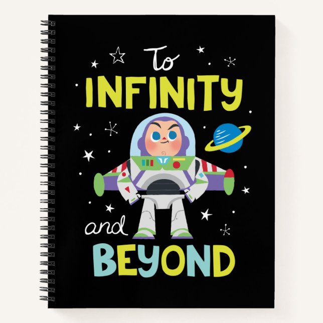 Buzz Lightyear Cartoon | To Infinity and Beyond Notebook (Front)
